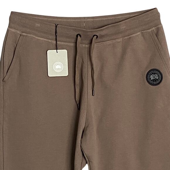 Canada Goose Men's XL Huron Pant Black Label Drawstring Quicksand Sable NEW - Picture 3 of 13